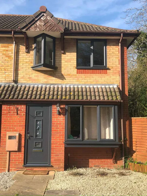 Full House Grey uPVC Windows