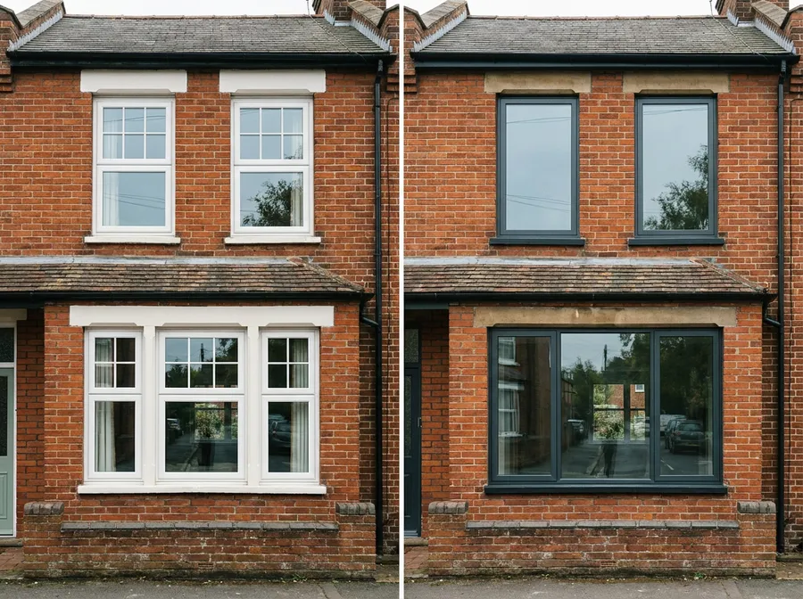 uPVC vs aluminium windows: which is better for most UK homes?
