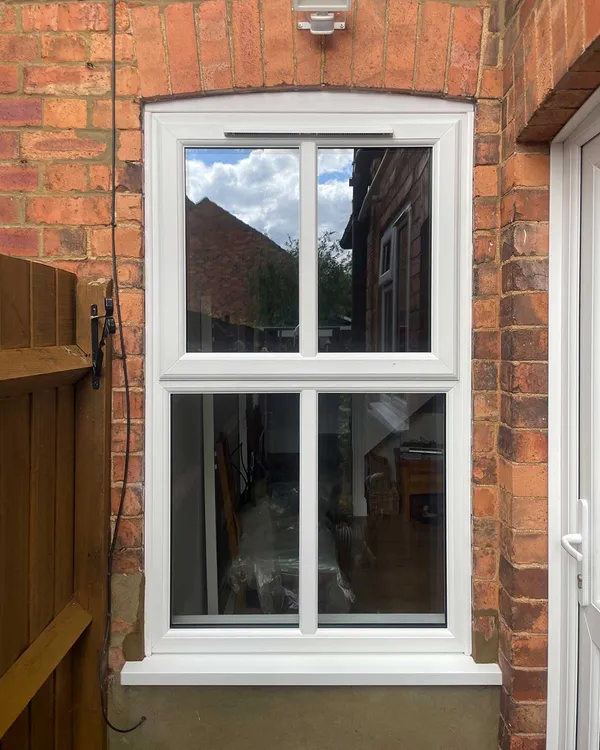 White UPVC Windows fitted in Northampton
