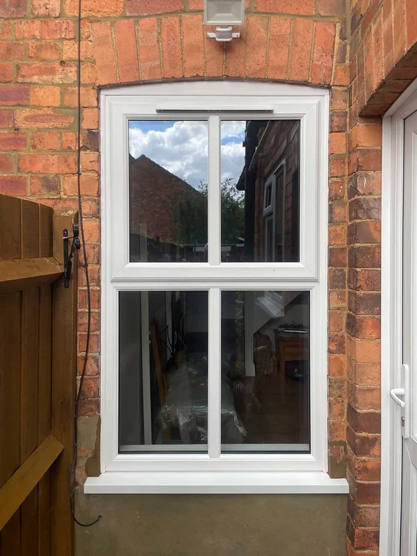 White UPVC Windows fitted in Northampton