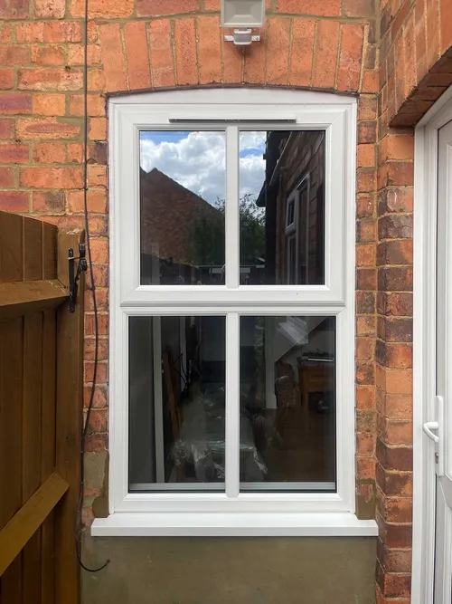 White uPVC Window