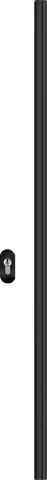 Bar handle 1200mm in Black