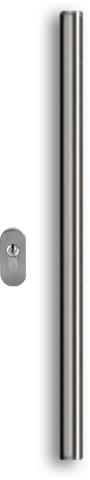 Bar handle 600mm in Stainless