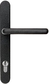 Lever handle in Antique Black