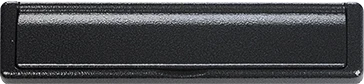 Numail letterplate in Antique Black