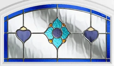 Dorchester Blue glass
