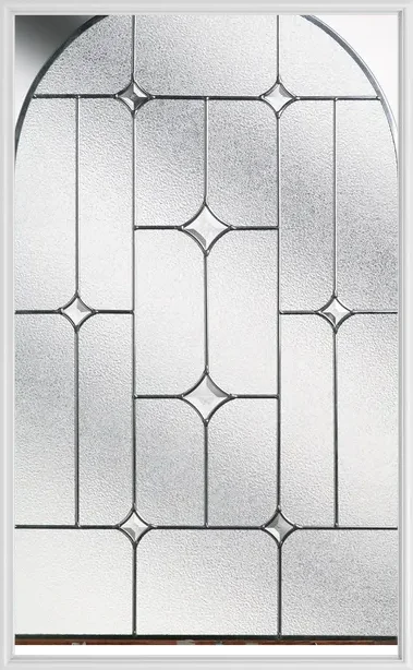 Zinc Art Star glass