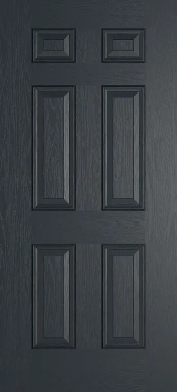 Athens composite door in Anthracite Grey