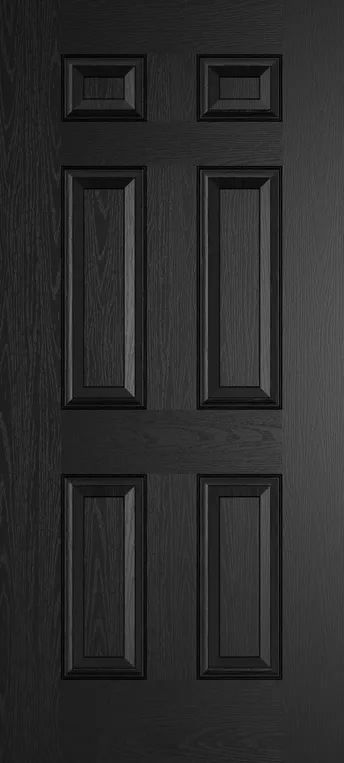 Athens composite door in Black