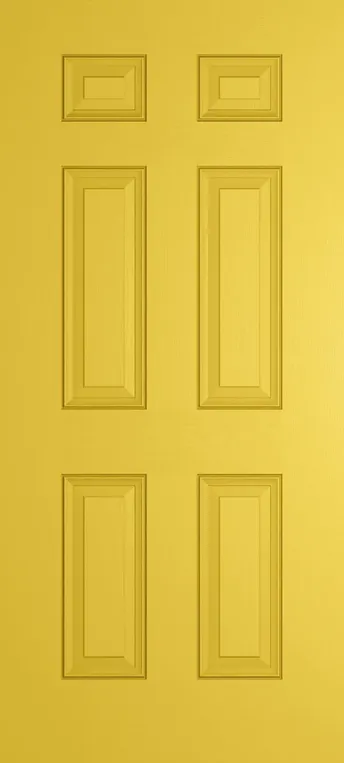 Athens composite door in Canary Yellow