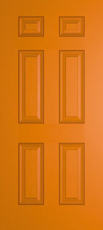 Athens composite door in Clementine