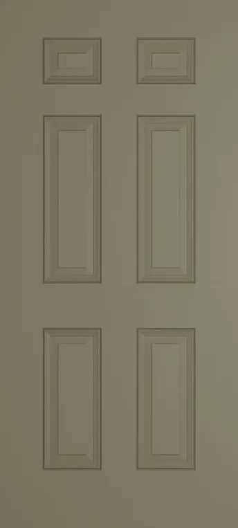 Athens composite door in Olive Grey
