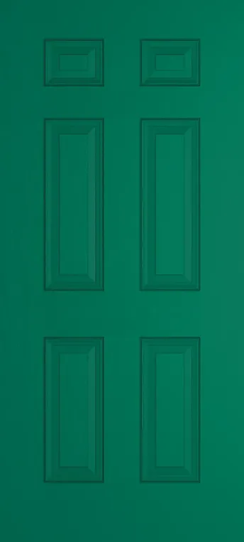 Athens composite door in Opal Green
