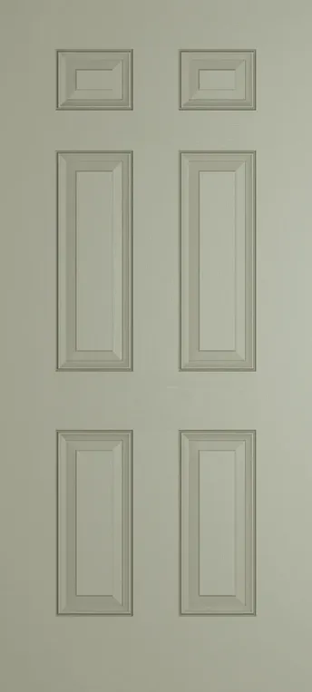 Athens composite door in Pebble Grey