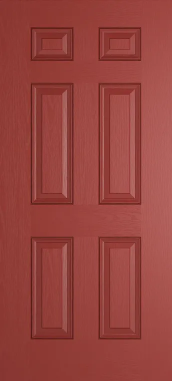 Athens composite door in Red