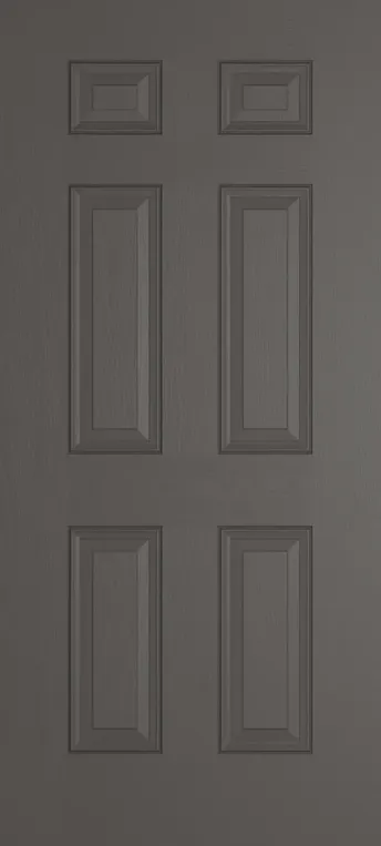 Athens composite door in Slate Grey