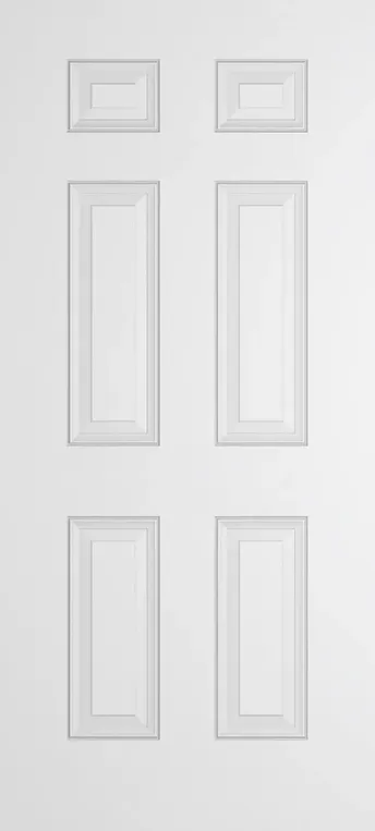 Athens composite door in White