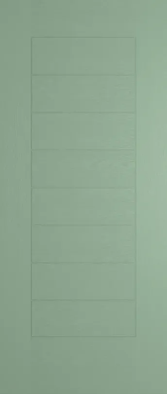 Lisbon composite door in Chartwell Green