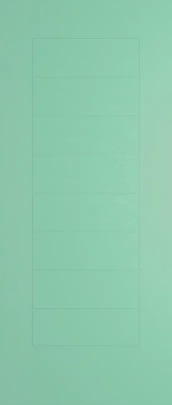 Lisbon composite door in Pastel Turquoise