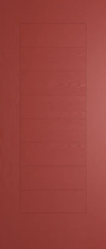Lisbon composite door in Red