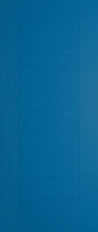 Lisbon composite door in Signal Blue