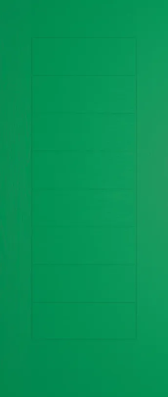 Lisbon composite door in Signal Green