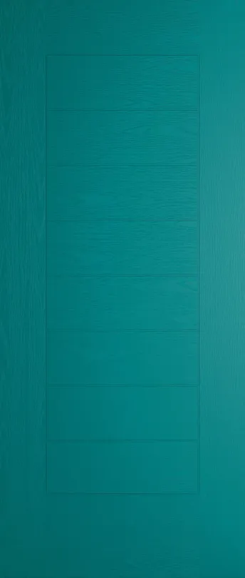 Lisbon composite door in Teal