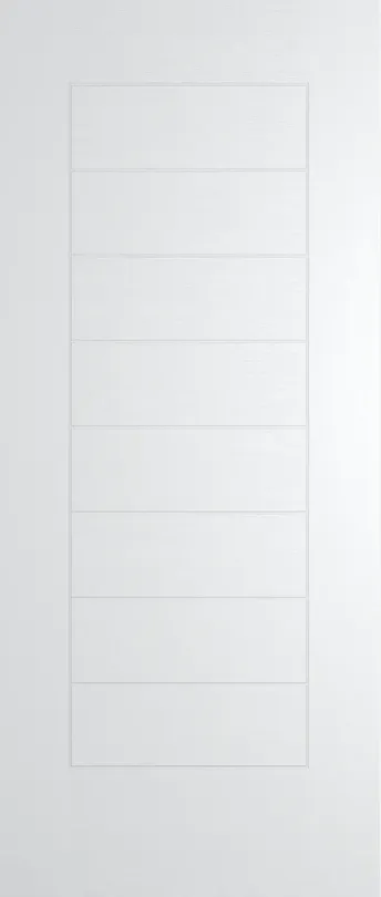Lisbon composite door in White