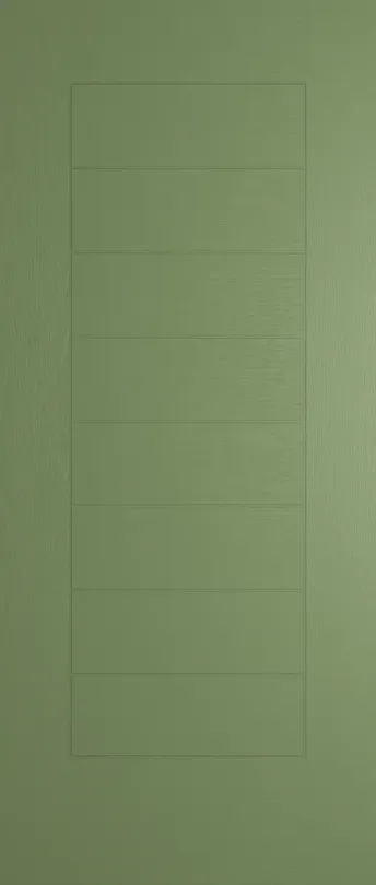 Lisbon composite door in Woodland Green