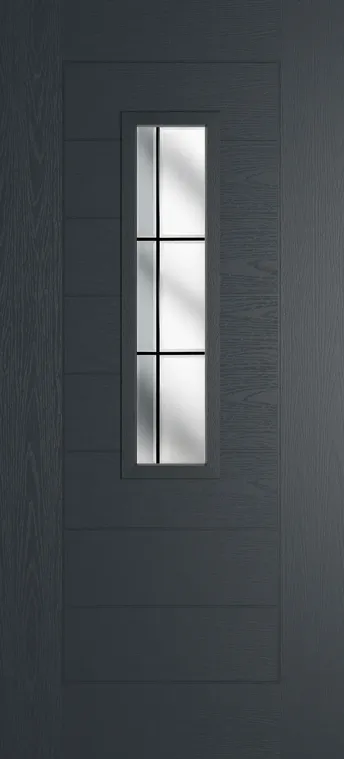 Madrid 912 composite door in Anthracite Grey