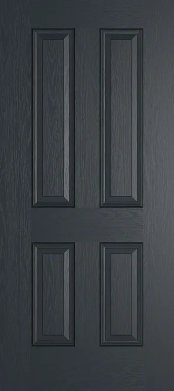 Rome composite door in Anthracite Grey