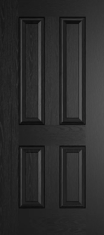 Rome composite door in Black