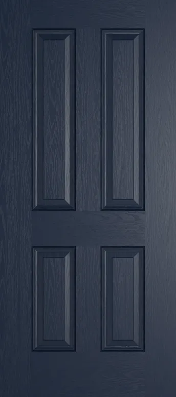 Rome composite door in Blue