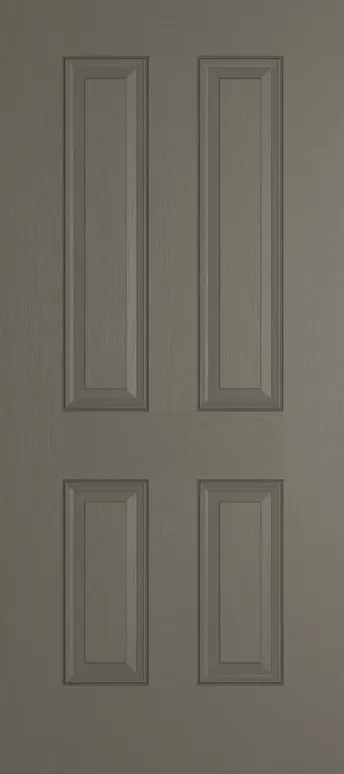 Rome composite door in Dolphin Grey