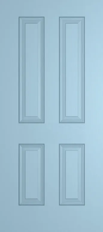 Rome composite door in Duck Egg Blue