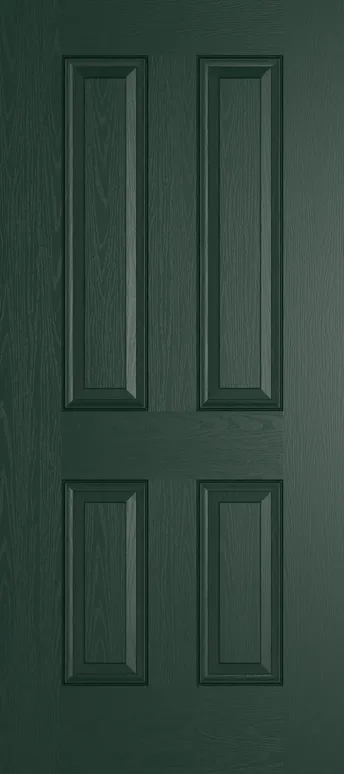 Rome composite door in Green