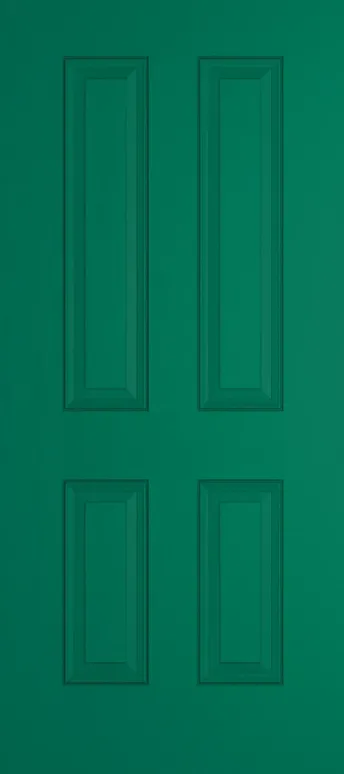 Rome composite door in Opal Green