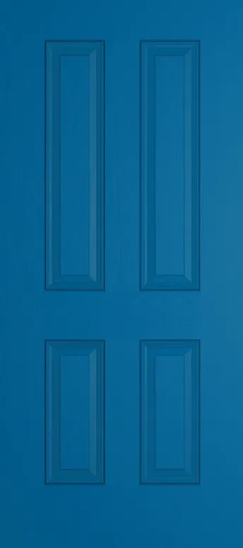Rome composite door in Signal Blue