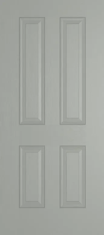 Rome composite door in Silver Grey