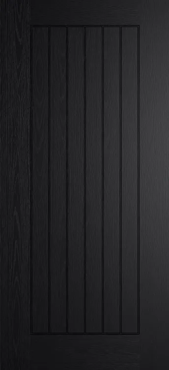 Turin composite door in Black