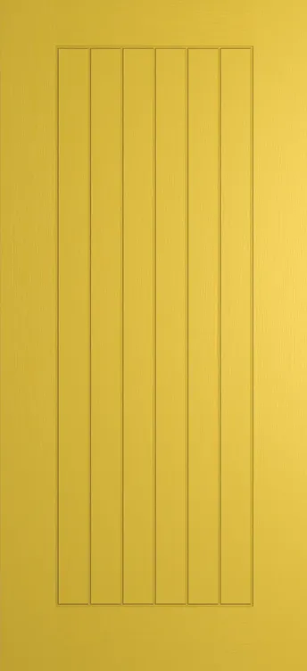 Turin composite door in Canary Yellow