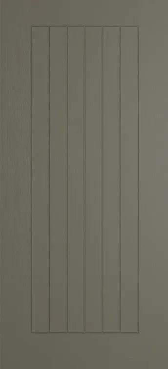 Turin composite door in Dolphin Grey