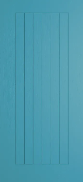 Turin composite door in Light Blue