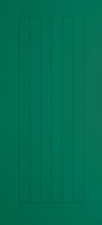 Turin composite door in Opal Green