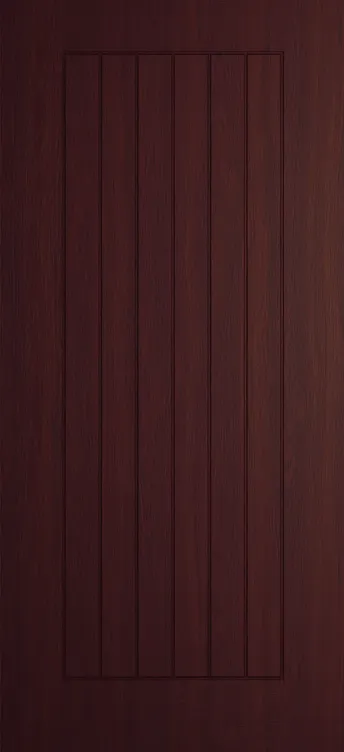 Turin composite door in Rosewood