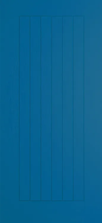 Turin composite door in Signal Blue