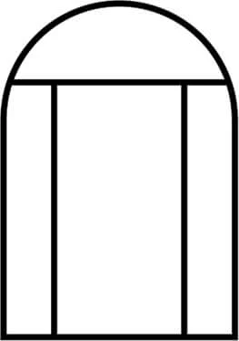 CF1 arched frame layout