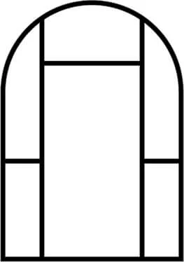 CF9 arched frame layout