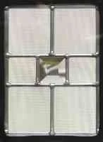 Maze door glass