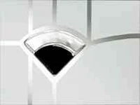 Murano door glass